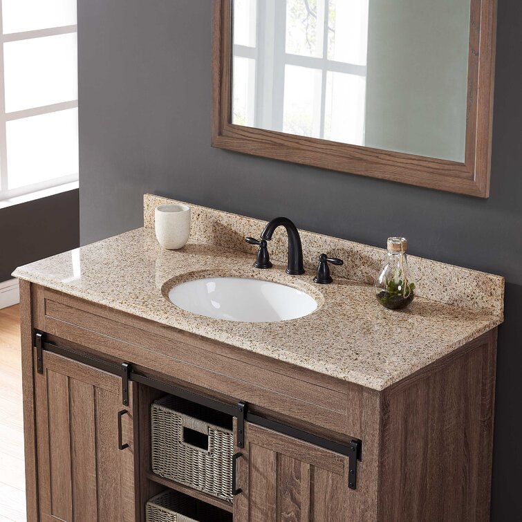 Tile & Top Granite 43" Single Bathroom Vanity Top & Reviews Wayfair.ca